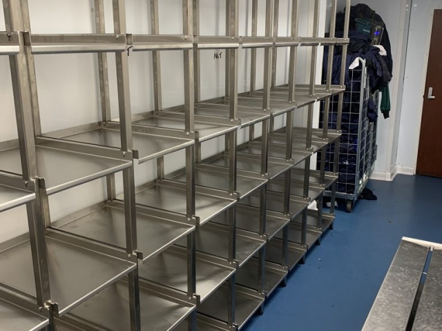 PPE Shelving from Cubit Engineering