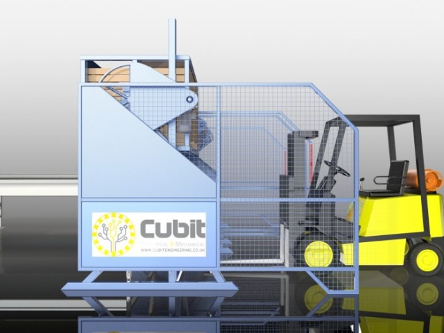 Cubit Box Tipper Machine side