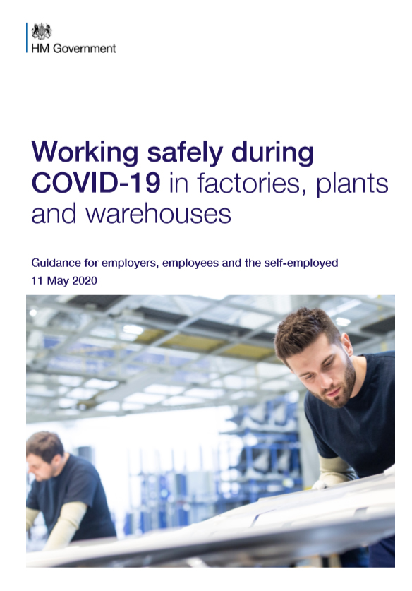 working safely during COVID-19 in factories, plants and warehouses